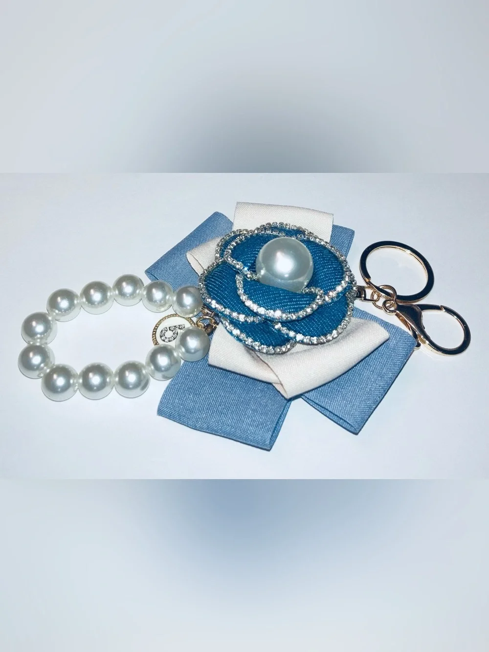 Luxe Inspired Keychain/Bag Charm.